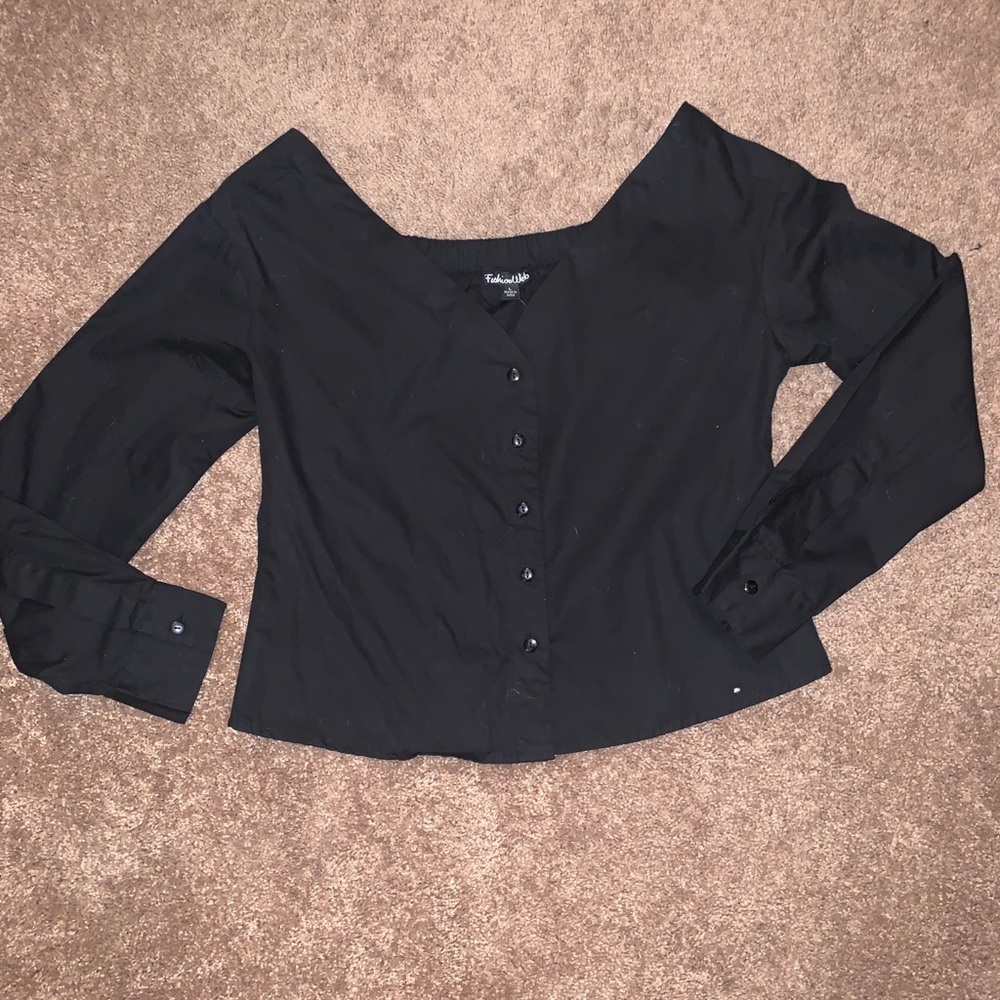 Off the shoulder shirt